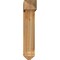 Ekena Millwork Traditional Arts and Crafts Rough Sawn Bracket w/ Offset Brace, Western Red Cedar, 8"W x 34"D x 40"H BKT0806X34X40TRA03RWR - alternate 4
